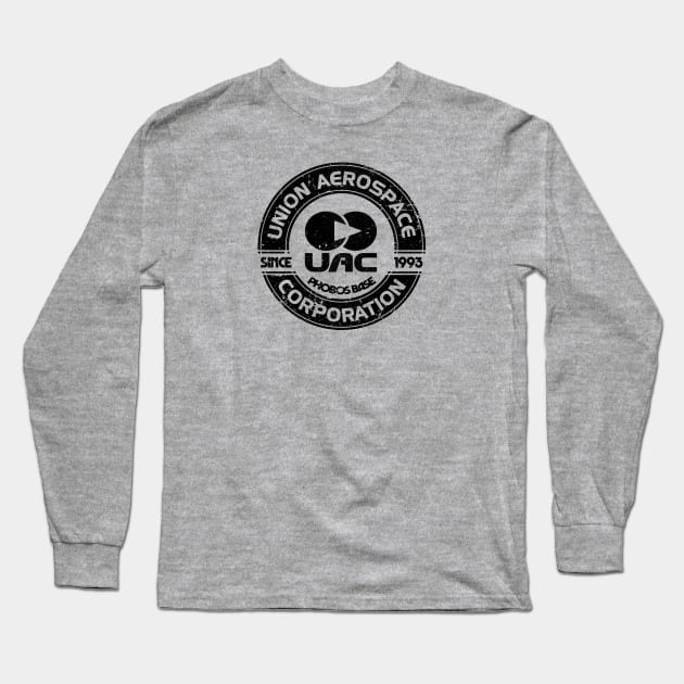 UAC Badge (Black) Long Sleeve T-Shirt by Geekeria Deluxe